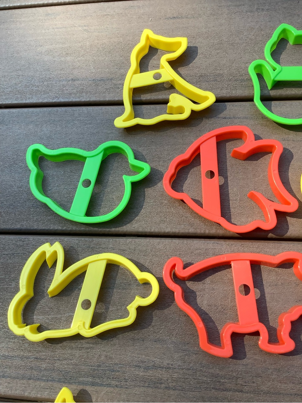 Colorful Plastic Animal Cookie Cutter Set - Multicolor - Picture 5 of 6